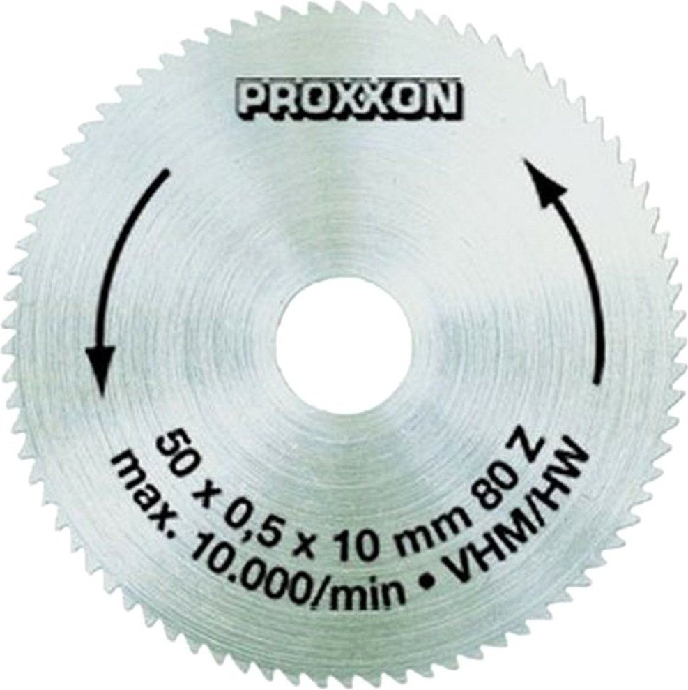 PROXXON 28011 Solid carbide saw blade, 50 mm diameter 80 teeth - TwinnerModel