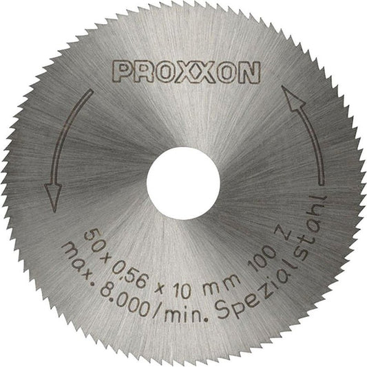 PROXXON 28020 Spring steel saw blade, 50 mm diameter 100 teeth - TwinnerModel