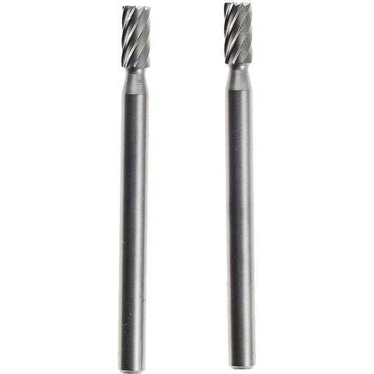 PROXXON 28722 Tungsten vanadium milling bit, 2 pcs., cylindrical, 3 mm - TwinnerModel