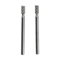 PROXXON 28722 Tungsten vanadium milling bit, 2 pcs., cylindrical, 3 mm - TwinnerModel