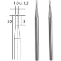 PROXXON 28320 Tungsten carbide milling bits 1 & 1,2mm - TwinnerModel