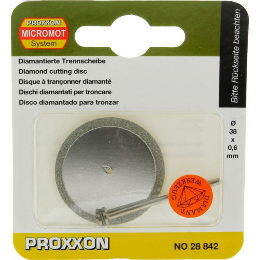 PROXXON 28842 Diamond cutting disc, 38 mm + arbor - TwinnerModel