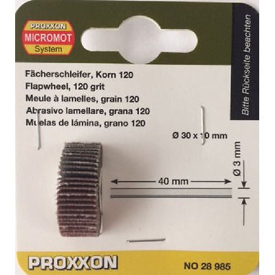 PROXXON 28985 Rotary flap wheel sander, grain 120 30 x 10 mm - TwinnerModel