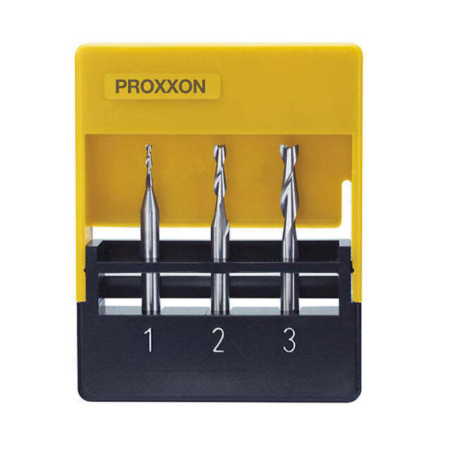 PROXXON 27116 Milling cutters, 3 pcs. 1 - 2 - 3 mm - TwinnerModel