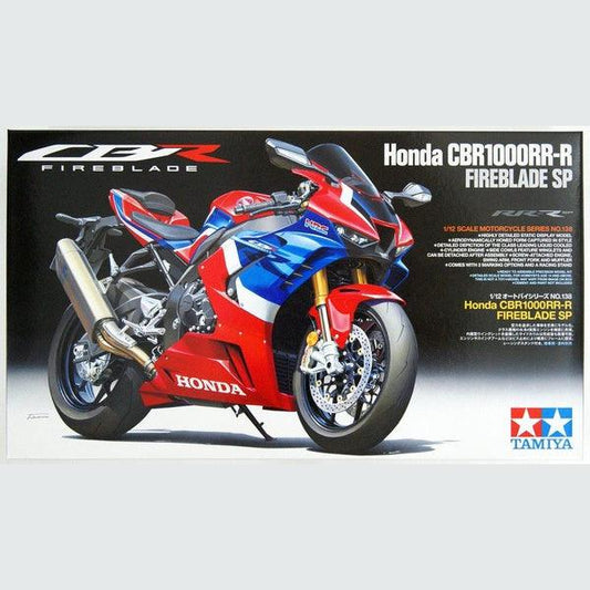 Tamiya 1/12 Motorcycle 138 HONDA CBR1000RR-R FIREBLADE SP 組裝模型 - TwinnerModel