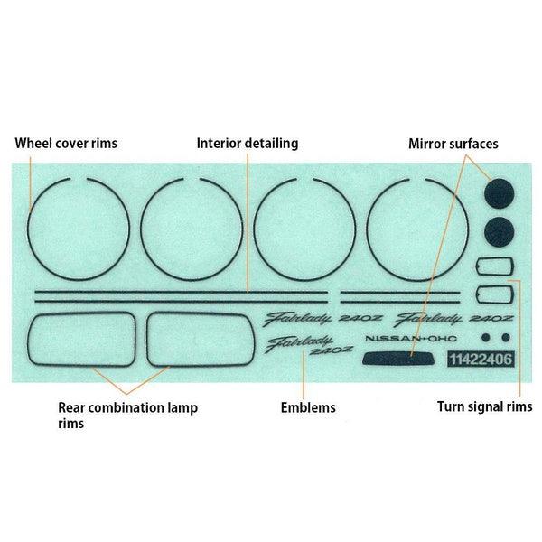 Tamiya 1/24 Sport Cars 360 NISSAN FAIRLADY 240ZG 組裝模型 - TwinnerModel