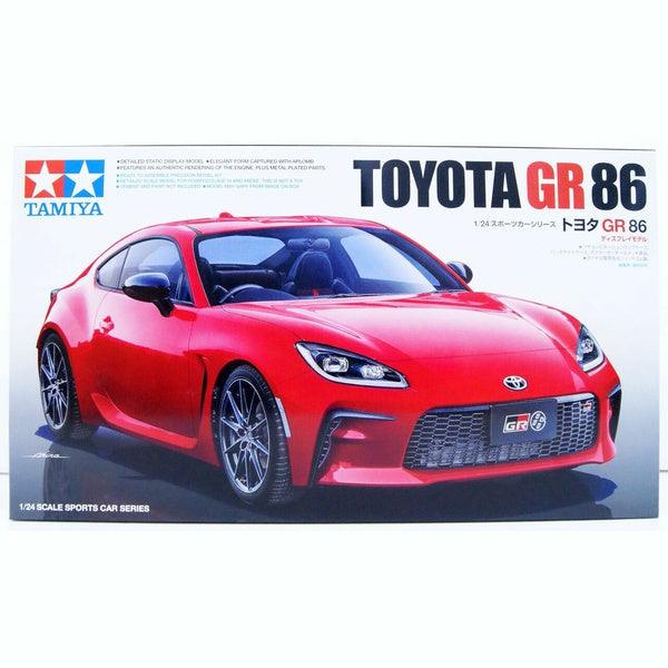 Tamiya 1/24 Sport Cars TOYOTA 豐田 GR 86 組裝模型 - TwinnerModel