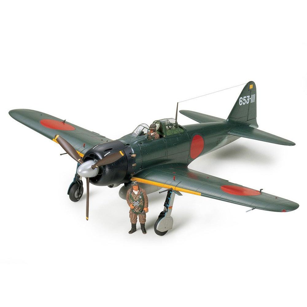 Tamiya 1/32 AF MITSUBISHI A6M5 ZERO MODEL 52 組裝模型 - TwinnerModel