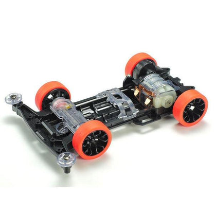 Tamiya 迷你四驅車 BLACK SABER PREMIUM SUPER II CHASSIS 組裝模型 - TwinnerModel