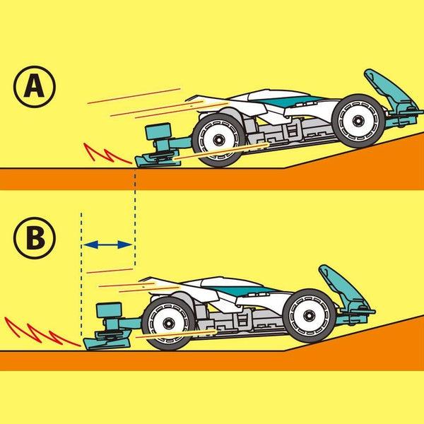 Tamiya 1/32 Laser Mini 4WD LORD SPIRIT VZ CHASSIS 組裝模型 - TwinnerModel