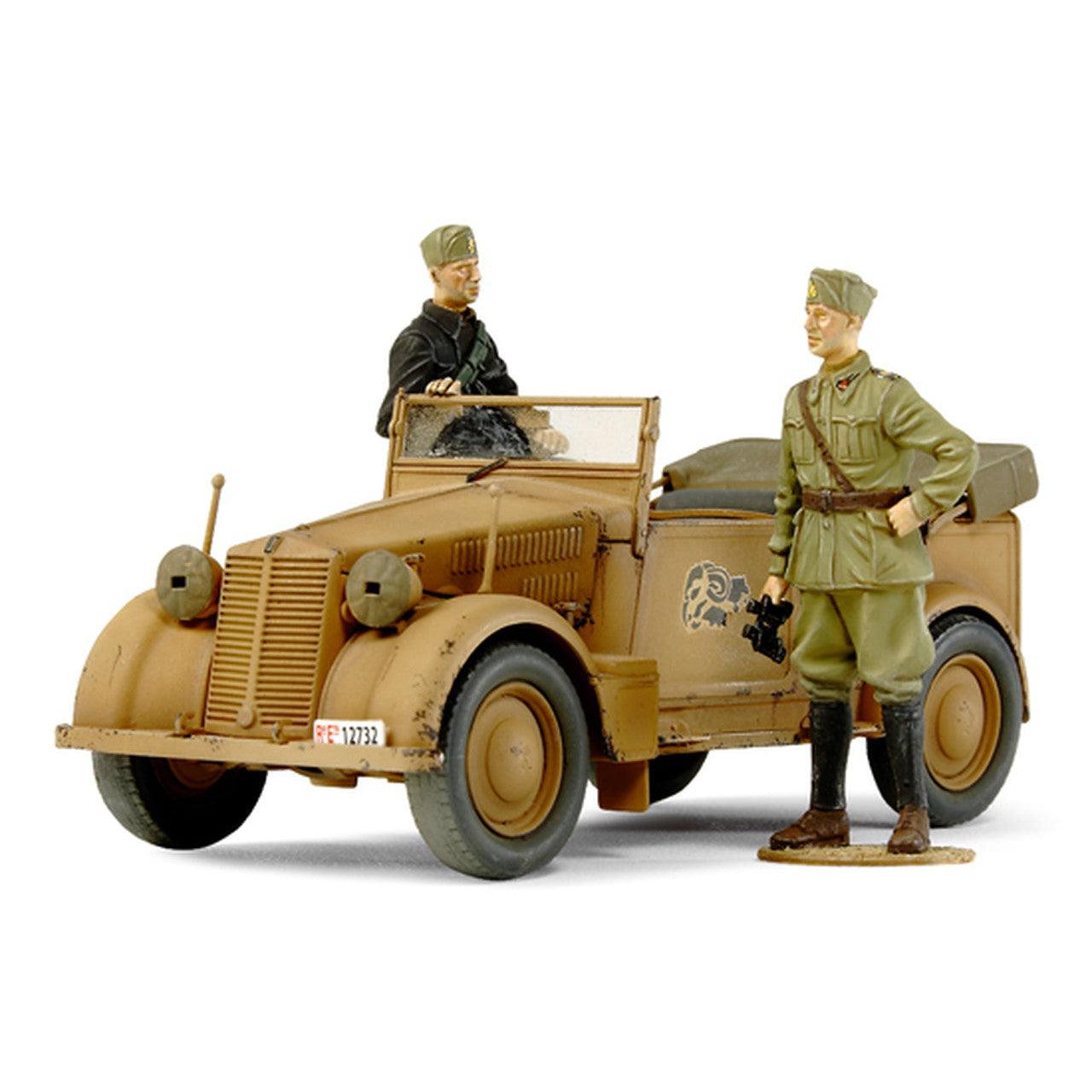 Tamiya 1/35 MM 014 意軍 / 德軍 508CM “Coloniale” 參謀車 組裝模型 - TwinnerModel