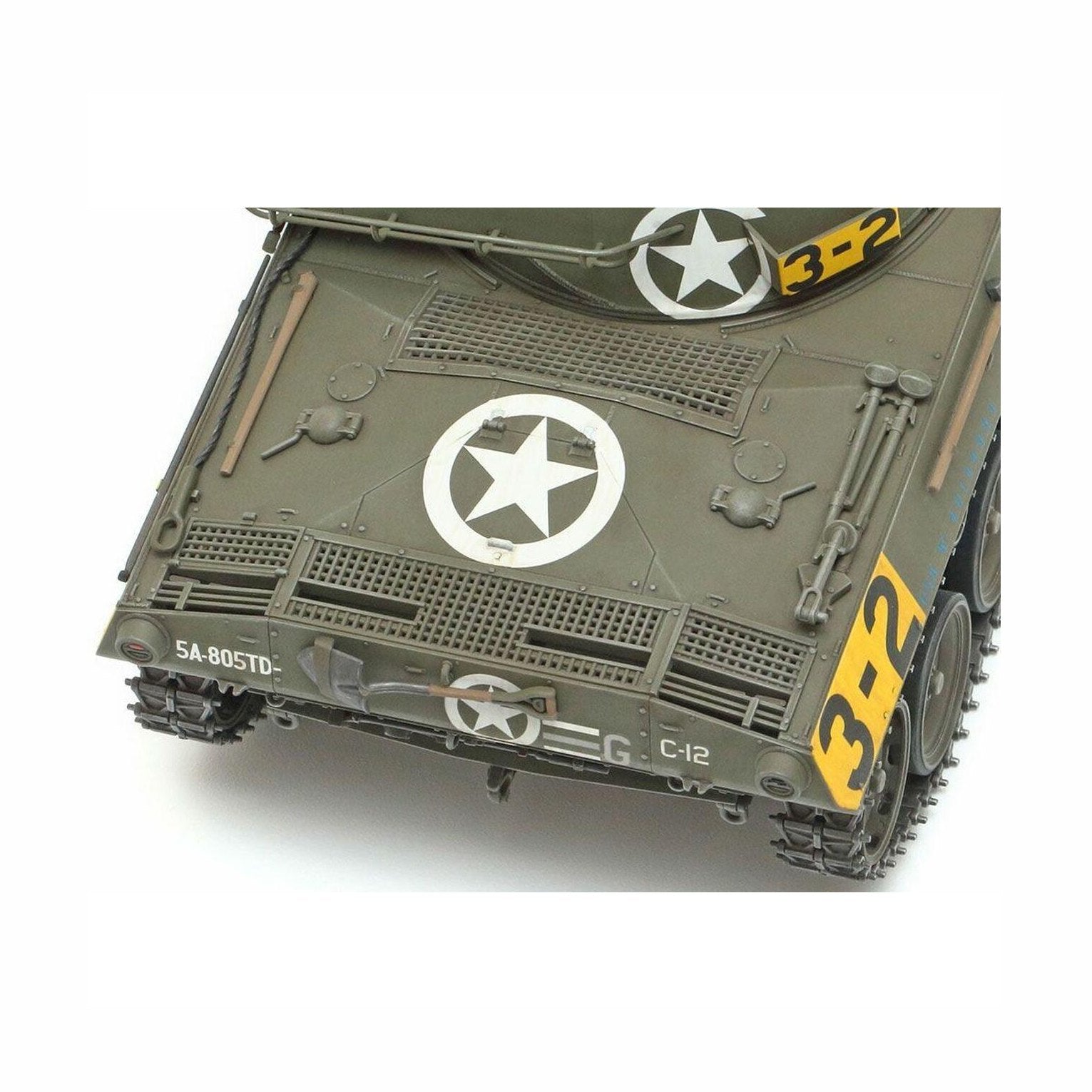 Tamiya 1/35 MM 376 美軍 驅逐戰車 M18 地獄貓 組裝模型 - TwinnerModel