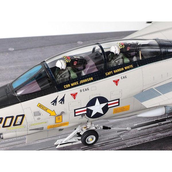 Tamiya 1/48 AF 61122 GRUMMAN F14A TOMCAT LATE MODEL CARRIER LAUNCH SET 組裝模型 - TwinnerModel