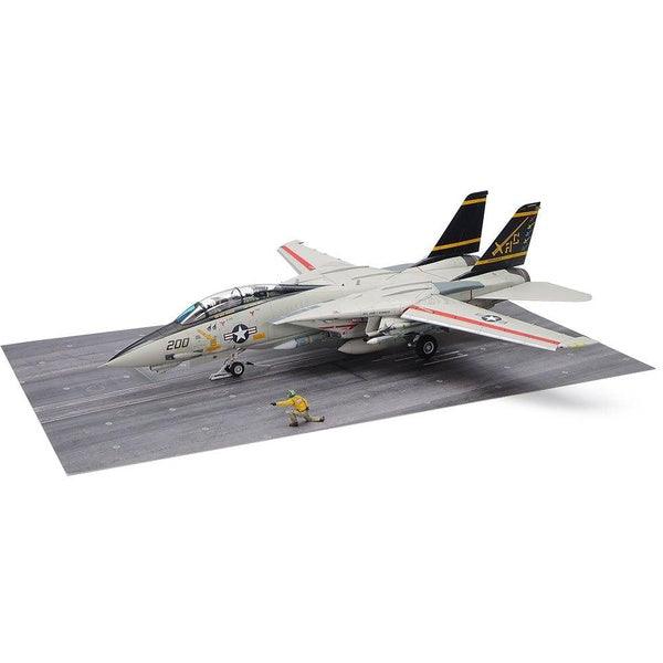 Tamiya 1/48 AF 61122 GRUMMAN F14A TOMCAT LATE MODEL CARRIER LAUNCH SET 組裝模型 - TwinnerModel