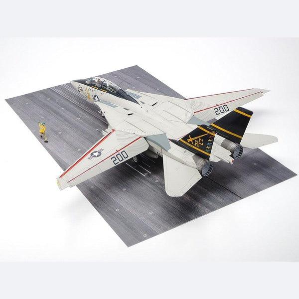 Tamiya 1/48 AF 61122 GRUMMAN F14A TOMCAT LATE MODEL CARRIER LAUNCH SET 組裝模型 - TwinnerModel