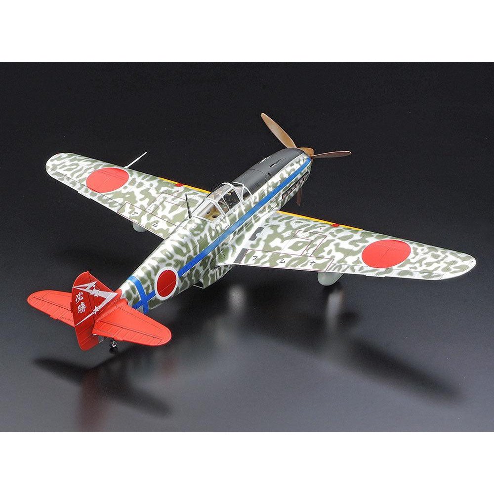 Tamiya 1/48 AF KAWASAKI KI-61-ID HIEN TONY SILVER COLOR PLATED W/CAMO DECALS 組裝模型 - TwinnerModel