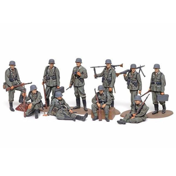 Tamiya 1/48 MM 32602 WWII GERMAN WEHRMACHT INFANTRY SET 組裝模型 - TwinnerModel