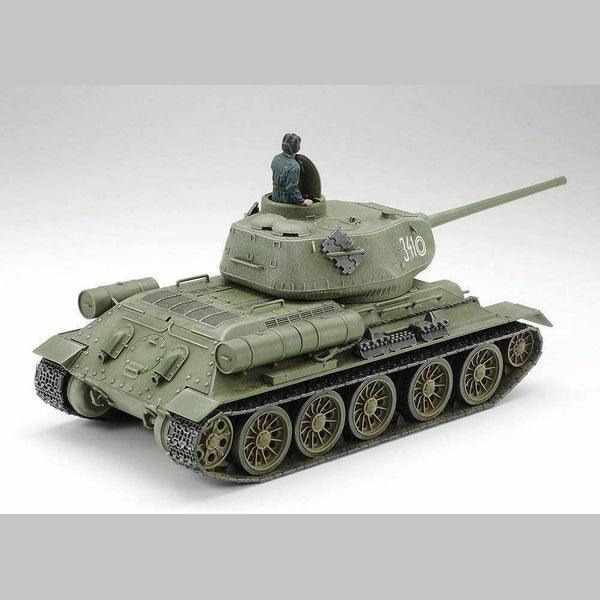 Tamiya 1/48 MM 599 RUSSIAN MEDIUM TANK T-34-85 組裝模型 - TwinnerModel