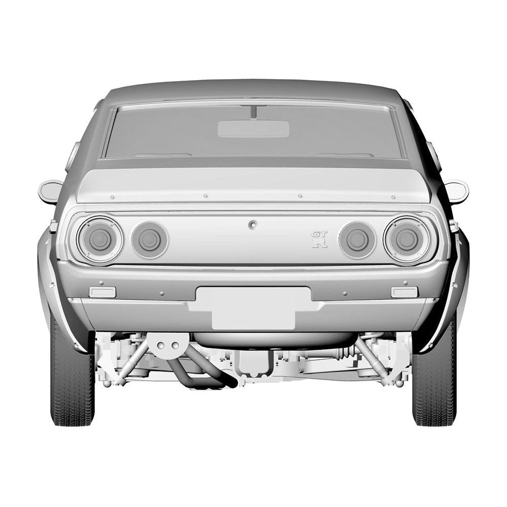 Hasegawa 1/24 HC 49 NISSAN SKYLINE 2000GT-R 組裝模型 - TwinnerModel