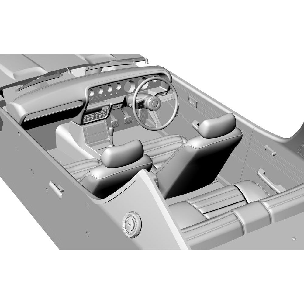 Hasegawa 1/24 HC 49 NISSAN SKYLINE 2000GT-R 組裝模型 - TwinnerModel