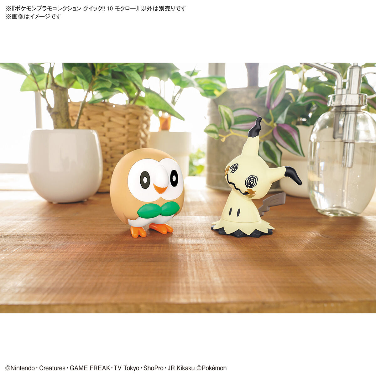 Bandai 精靈寶可夢 Pokemon PLAMO 010 木木梟 組裝模型 - TwinnerModel