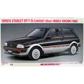 Hasegawa 1/24 HC 32 TOYOTA STARLET EP71 SI LIMITED 3DOOR MIDDLE TYPE 組裝模型 - TwinnerModel